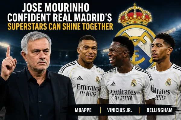 Jose Mourinho Confident Real Madrid’s Superstars Can Shine Together