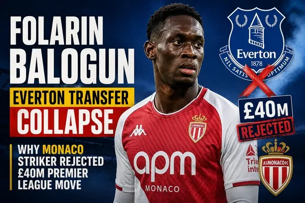 Folarin Balogun Turns Down Everton Transfer After Dramatic Deadline Day Collapse