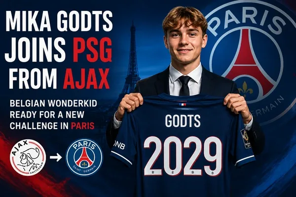 Mika Godts Joins PSG from Ajax Belgian Wonderkid Ready for a New Challenge in Paris