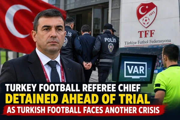 Turkey Football Referee Chief Detained Ahead of Trial as Turkish Football Faces Another Crisis