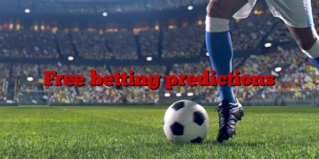 Free betting predictions