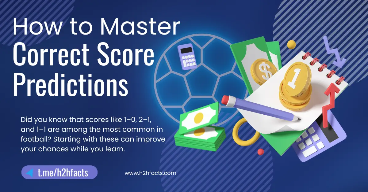 How to Master Correct Score Predictions in Football