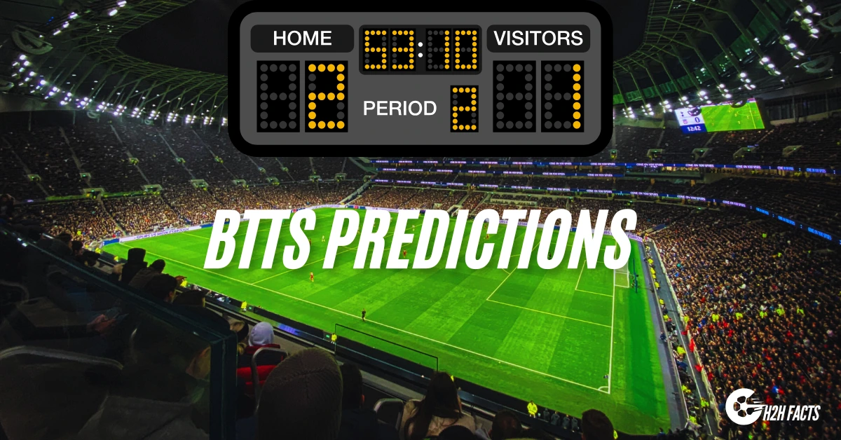 BTTS H2H Predictions