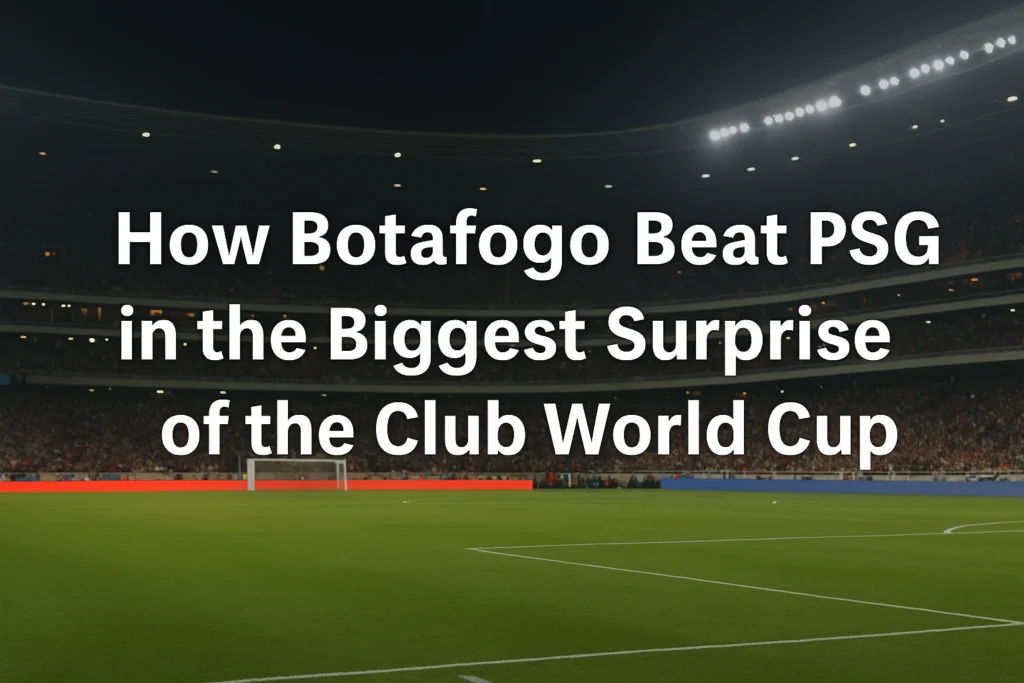 How Botafogo Beat PSG in the Biggest Surprise of the Club World Cup