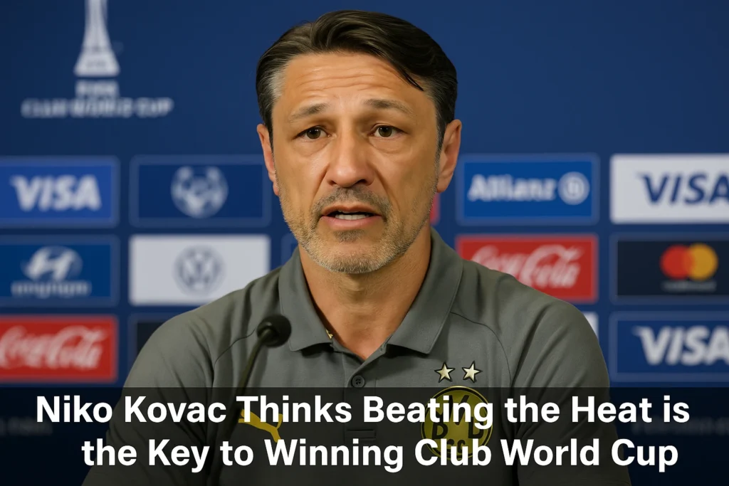 Niko Kovac Thinks Beating the Heat is the Key to Winning Club World Cup