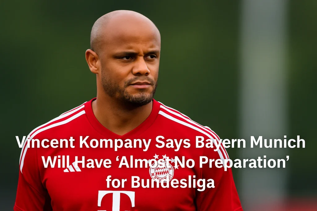 Vincent Kompany Bayern Munich Will