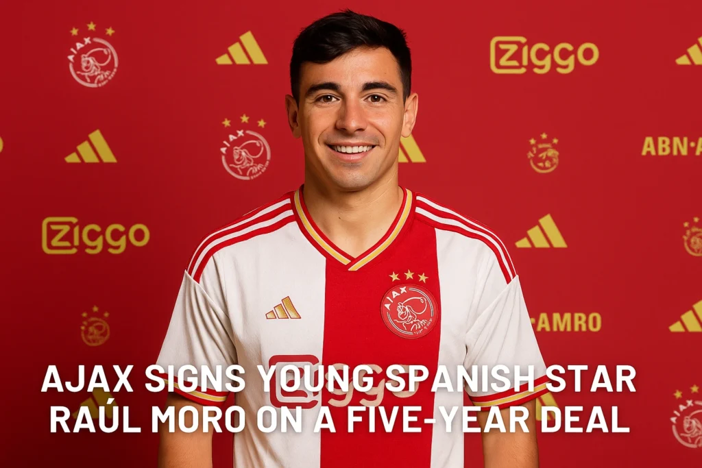 Ajax Signs Young Spanish Star Raúl Moro on a Five-Year Deal!