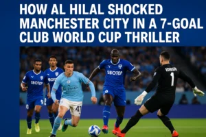 Al Hilal vs Manchester City Clash