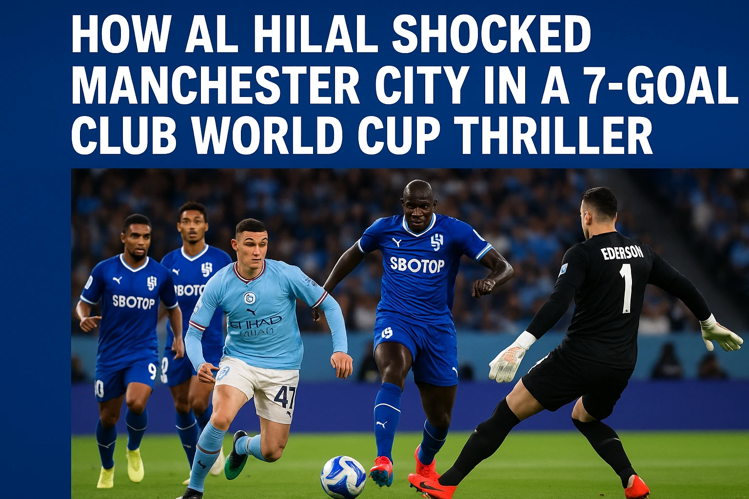 Al Hilal vs Manchester City Clash