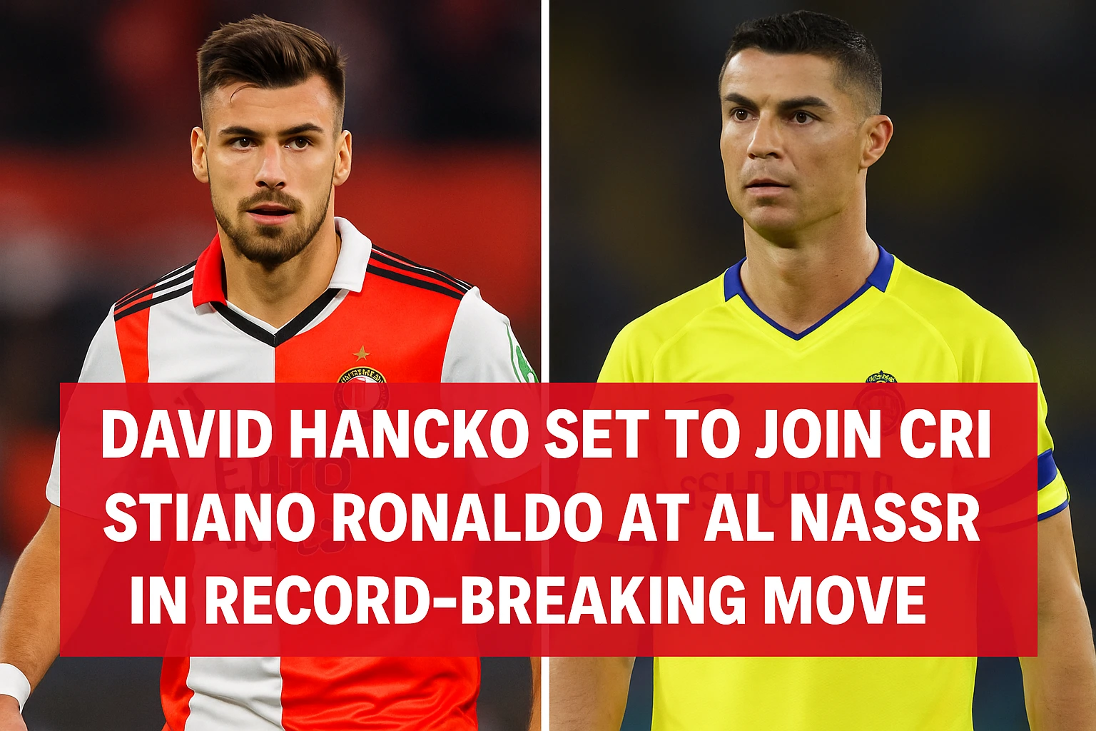 David Hancko Set to Join Cristiano Ronaldo at Al Nassr in Record-Breaking Move