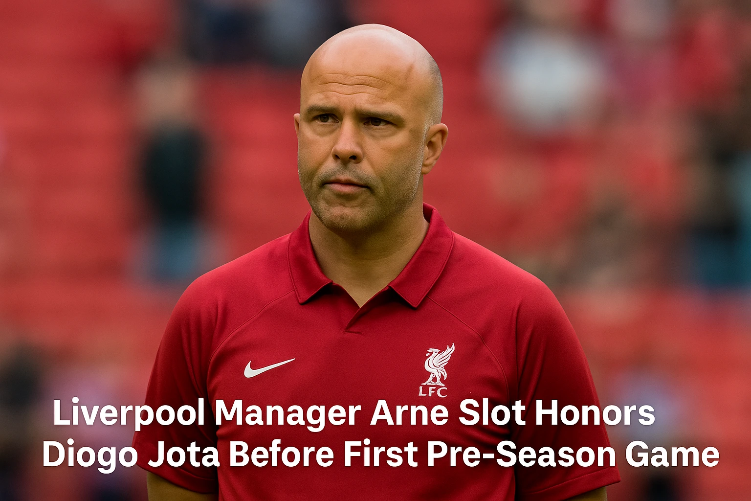 Liverpool Manager Arne Slot Honors Diogo Jota Before First Pre-Season Game