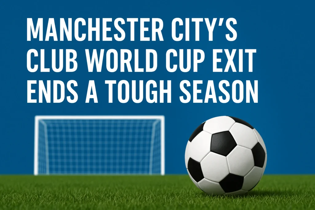 Manchester City’s Challenging Season Summary