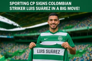 Sporting CP Signs Colombian Striker Luis Suárez in a Big Move!