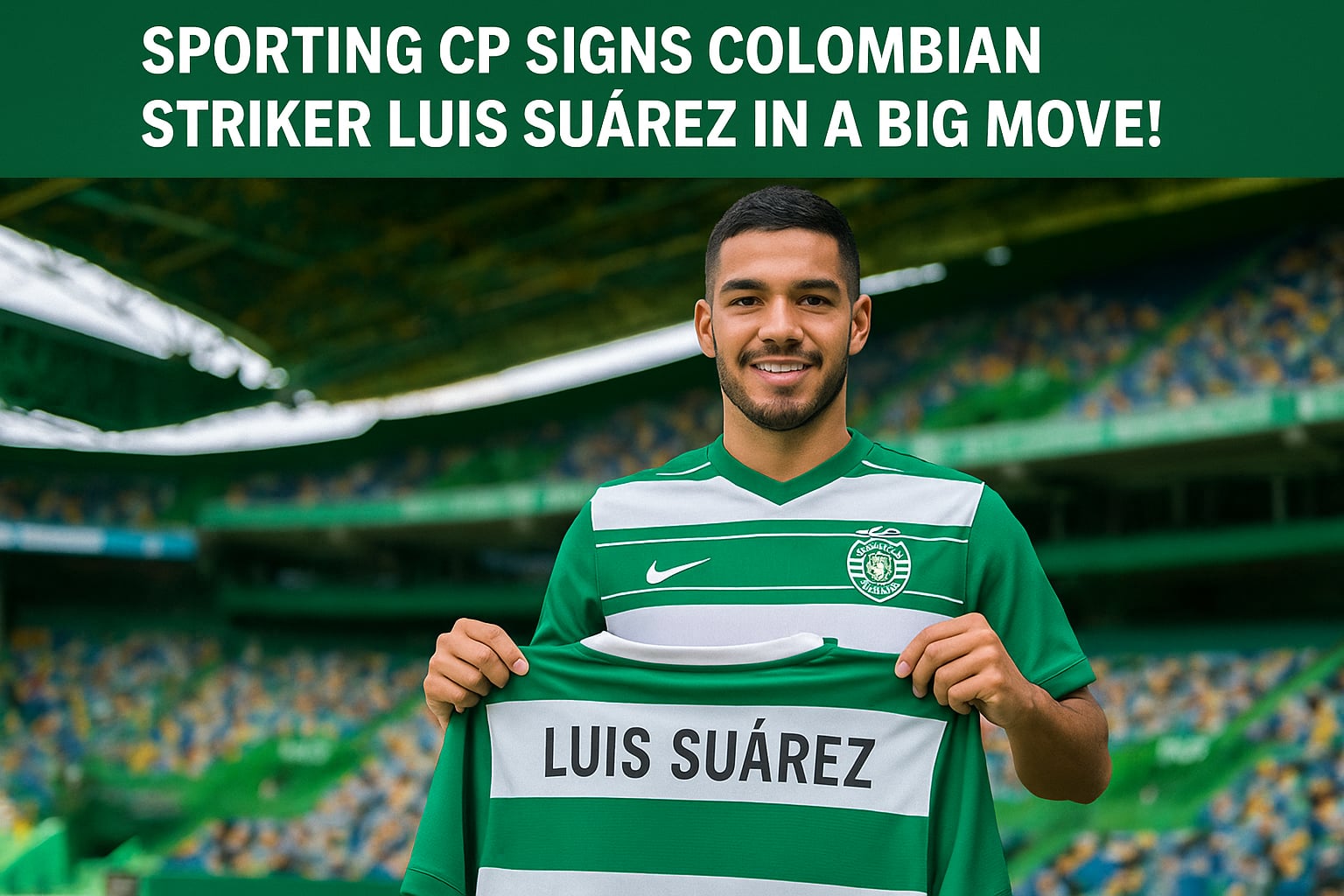 Sporting CP Signs Colombian Striker Luis Suárez in a Big Move!