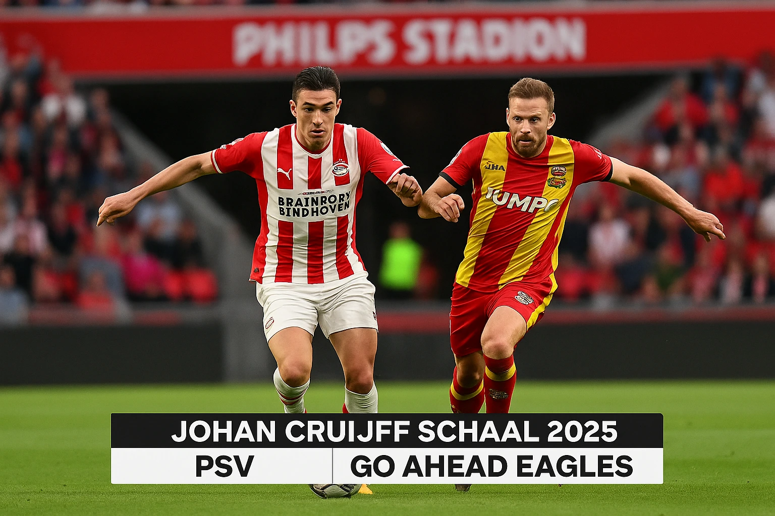Eagles at the Philips Stadion in Eindhoven