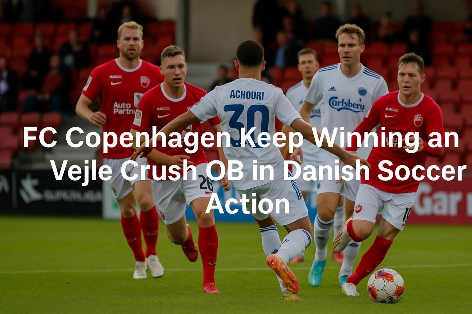 FC Copenhagen Keep Winning and Vejle Crush OB in Danish Soccer Action