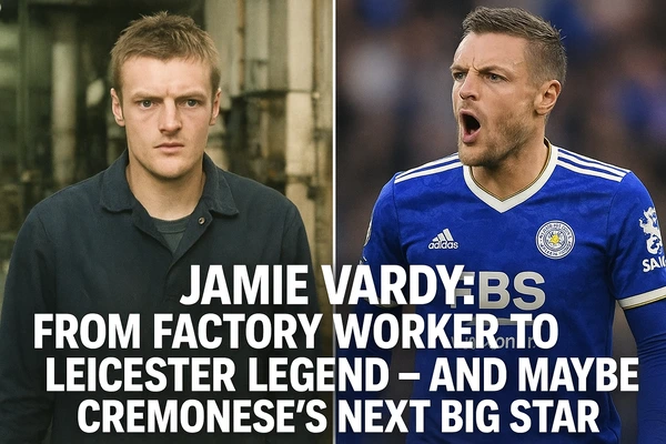 Jamie Vardy: From Factory Worker to Leicester Legend – and Maybe Cremonese’s Next Big Star