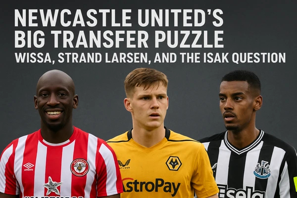 Newcastle United’s Big Transfer Puzzle Wissa, Strand Larsen, and the Isak Question