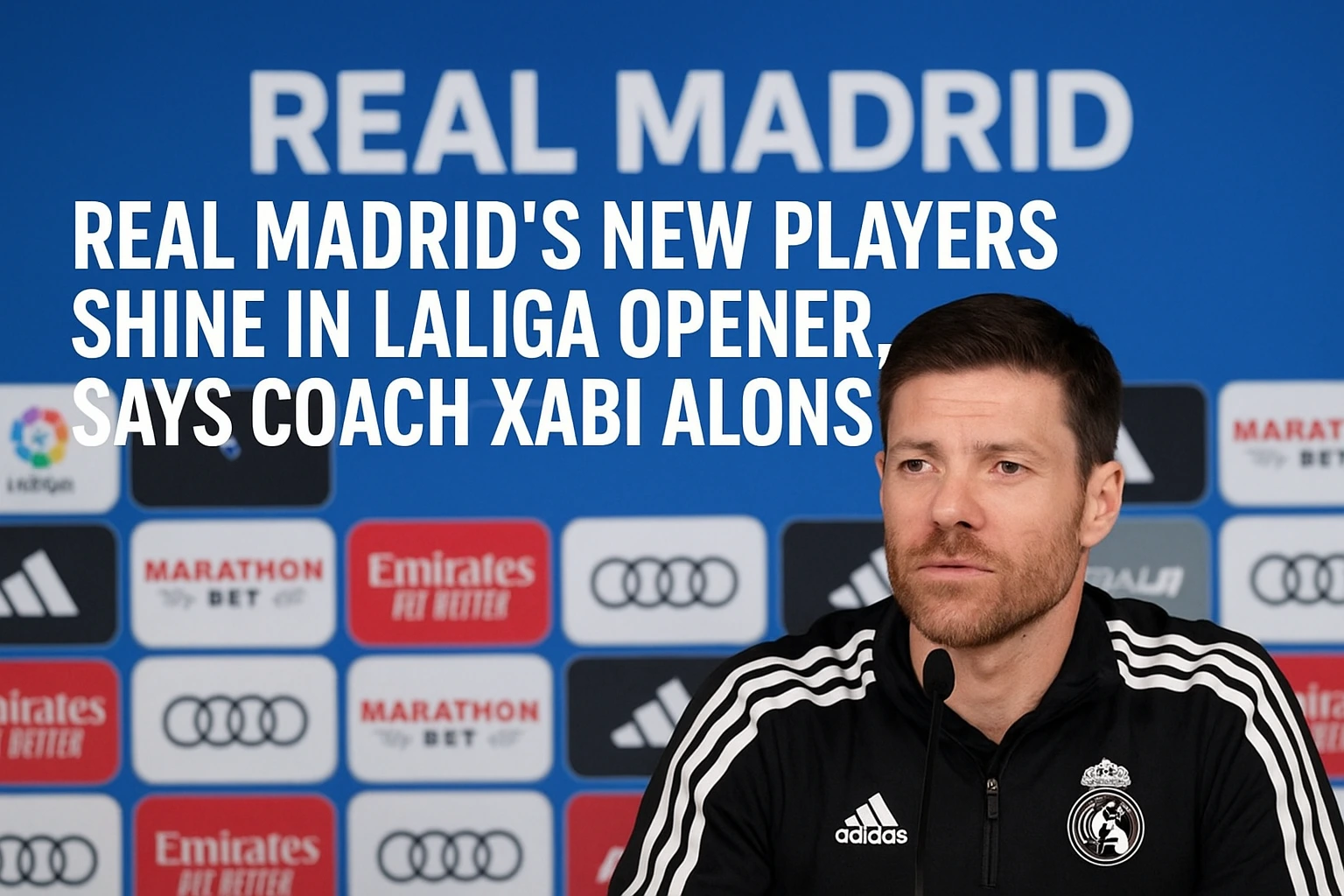 Real Madrid’s New Players Shine in LaLiga Opener, Says Coach Xabi Alonso