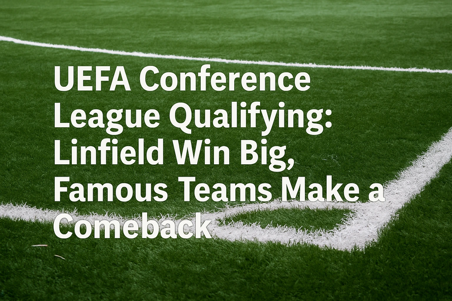 UEFA Europa Conference League Qualifying: Linfield Win Big, Famous Teams Make a Comeback