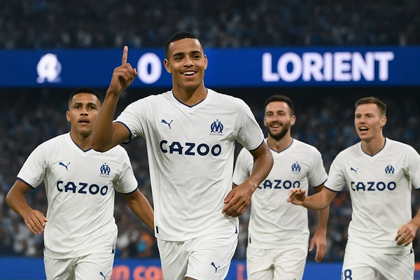 Marseille Move into Ligue 1 Top Four with Big Win Against 10-Man Lorient