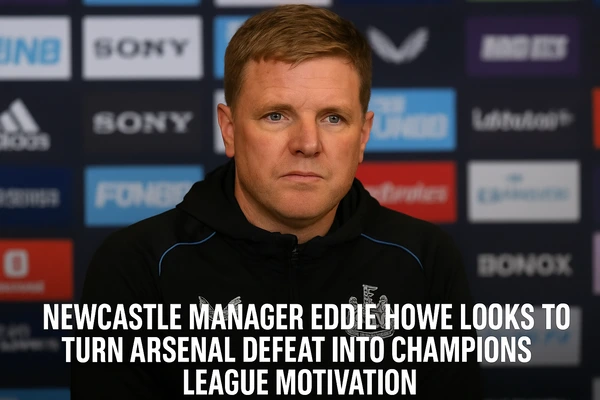 Newcastle Manager Eddie Howe Looks to Turn Arsenal Defeat into Champions League Motivation