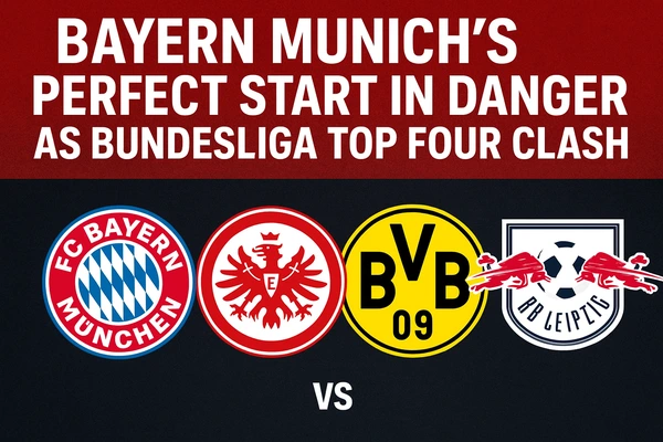 Bayern Munich's Perfect Start in Danger as Bundesliga Top Four Clash