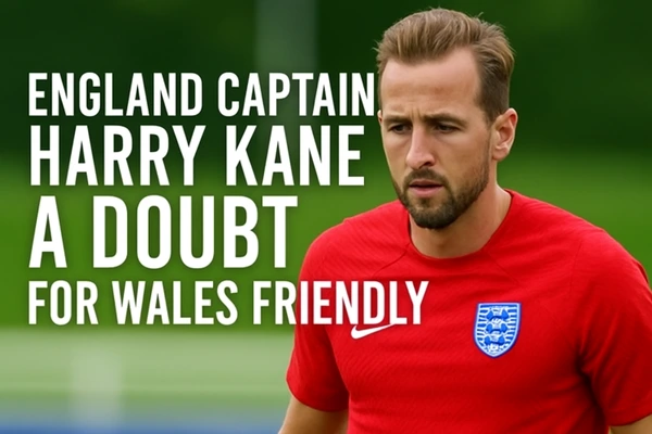 England Captain Harry Kane a Doubt for Wales Friendly – What It Means for the Three Lions