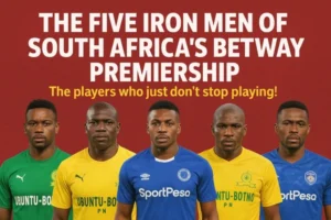 The Five Iron Men of South Africa’s Betway Premiership — The players who just don’t stop playing!