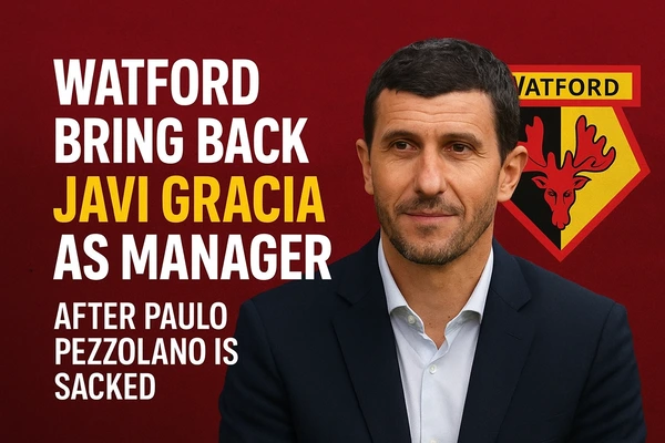 Watford Bring Back Javi Gracia as Manager After Paulo Pezzolano Is Sacked
