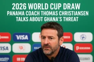 World Cup Draw Panama Coach Thomas Christiansen