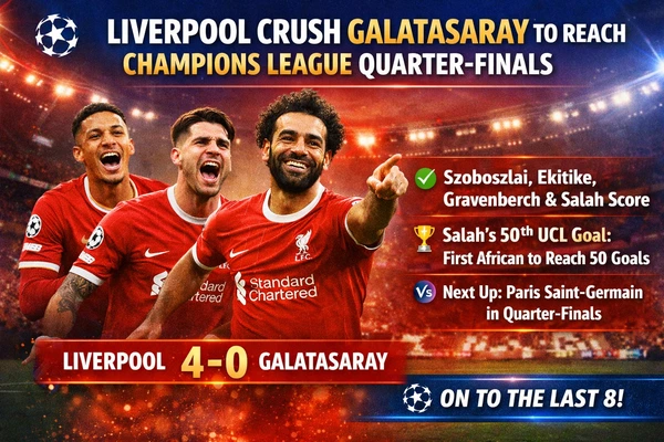 Liverpool Galatasaray Champions League Quarter-Finals